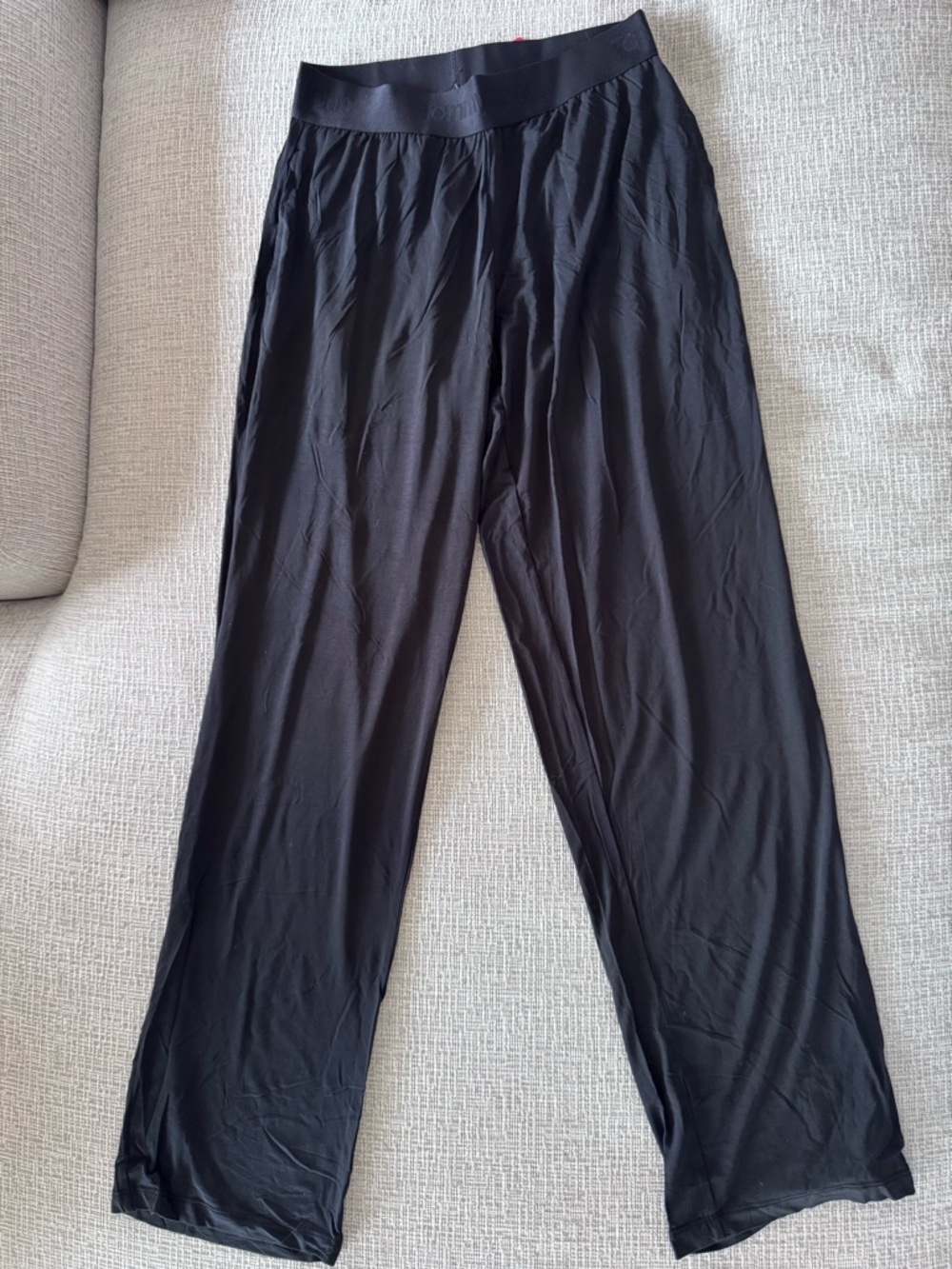 Tommy John Black Women's Lightweight modal Lounge Pajama Pants
